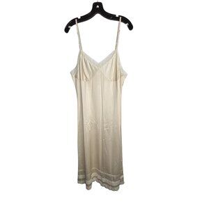 Vintage 50's/60's Women's Jenelle of California Ivory Full Slip XS